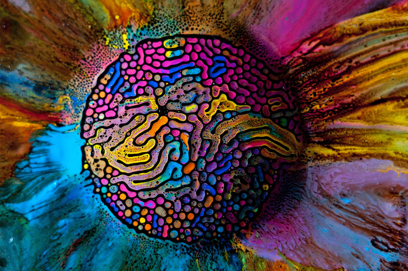 Illustration for article titled Technicolor ferrofluids are a magnetic acid trip